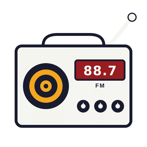 Channel 88.7 radio icon
