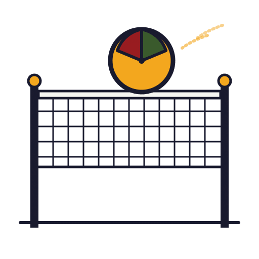 volleyball net icon